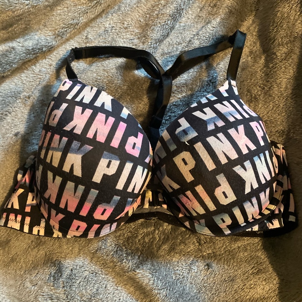 PINK Front-Clip Bra
